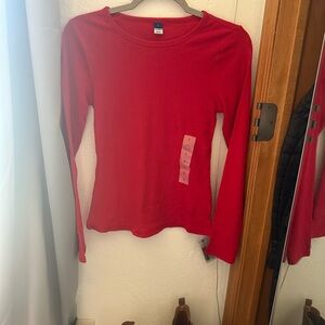 Old Navy Red Long Sleeve